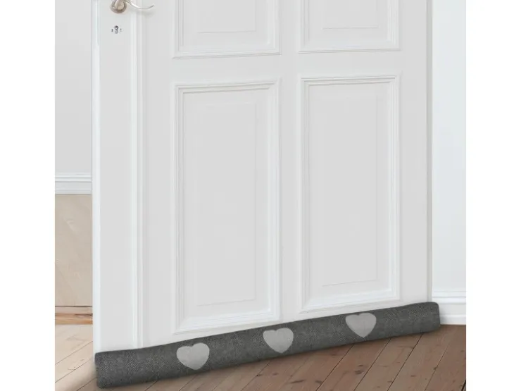 Türstopper|Türdichtungen*Beautissu Tuuli HR Zugluftstopper 8x90cm Anthrazit
