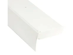 Bestlivings Terrassentüren^390 cm Vorhangschiene mit Blende 2 Lauf Weiß / 1 x 120 cm & 3 x 90 cm