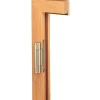 Türzargen|Türstopper*GetaDoor Blockzarge Dekor Buche Natur 98,5 cm x 198,5 cm x 4,5 cm Anschlag Rechts