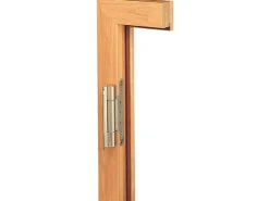 Türzargen|Türstopper*GetaDoor Blockzarge Dekor Buche Natur 98,5 cm x 198,5 cm x 4,5 cm Anschlag Rechts