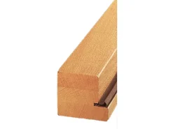 Türzargen|Türstopper*GetaDoor Blockzarge Dekor Buche Natur 98,5 cm x 198,5 cm x 4,5 cm Anschlag Rechts