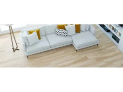 Bodenfliesen^Bodenfliese Feinsteinzeug Glasiert Matt 20 cm x 120 cm Beige