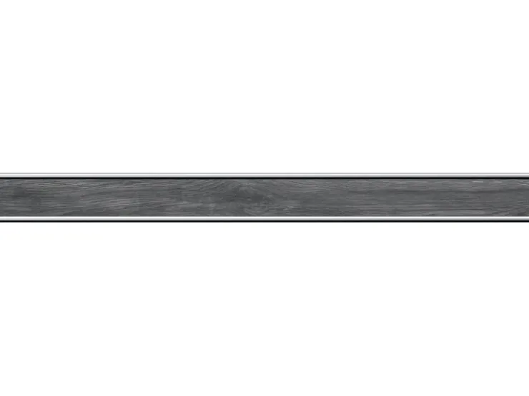 Bordüren - Fliesen^Bordüre Oak Dark 7,2 cm x 89 cm Anthrazit