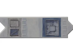Bordüren - Fliesen* Bordüre Viena Azul 6 cm x 20 cm Blau