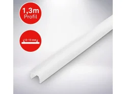 Akustikpaneele|Zubehör Für Paneele*Briloner Diffusor Pimp your Panel 12-13mm Weiß 1,3 m