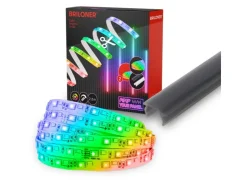 Akustikpaneele|Zubehör Für Paneele*Briloner LED Band Pimp your Panel Ergänzungs-Set RGB+W Dimmbar 2,6 m Weiß