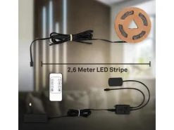 Briloner Akustikpaneele|Zubehör Für Paneele^LED Band Pimp your Panel Starter-Set Dimmbar CCT 2,6 m