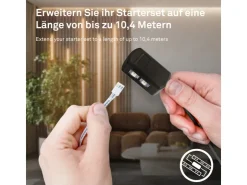 Akustikpaneele|Zubehör Für Paneele*Briloner LED Band Pimp your Panel Ergänzungs-Set Warmweiße Lichtfarbe 2,6 m Weiß