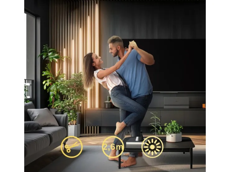 Akustikpaneele|Zubehör Für Paneele*Briloner LED Band Pimp your Panel Ergänzungs-Set Warmweiße Lichtfarbe 2,6 m Weiß