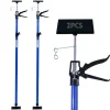 Bauzubehör*CCLIFE 2 Stück Deckenstütze Montagestütze Einhandstütze 115-290 cm Belastbar Bis 30 kg