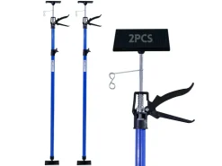 Bauzubehör*CCLIFE 2 Stück Deckenstütze Montagestütze Einhandstütze 115-290 cm Belastbar Bis 30 kg