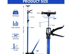 Bauzubehör*CCLIFE 2 Stück Deckenstütze Montagestütze Einhandstütze 115-290 cm Belastbar Bis 30 kg