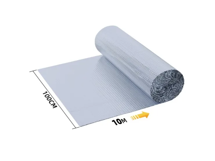 CCLIFE Dämmstoffe^Isolante Termico Riflettente 1x10m 3-4mm Isolante Termoriflettente Termosifoni Bolla Lamina Isolante Pannelli isolanti Termici 10㎡