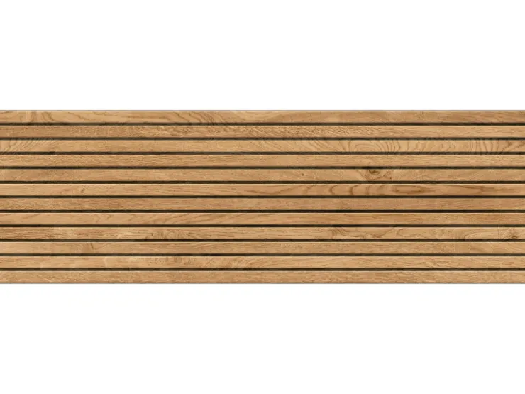 Cersanit Wandfliesen^Wandfliese Oslo Light Strukturiert 28,9 cm x 89 cm Beige Rektifiziert