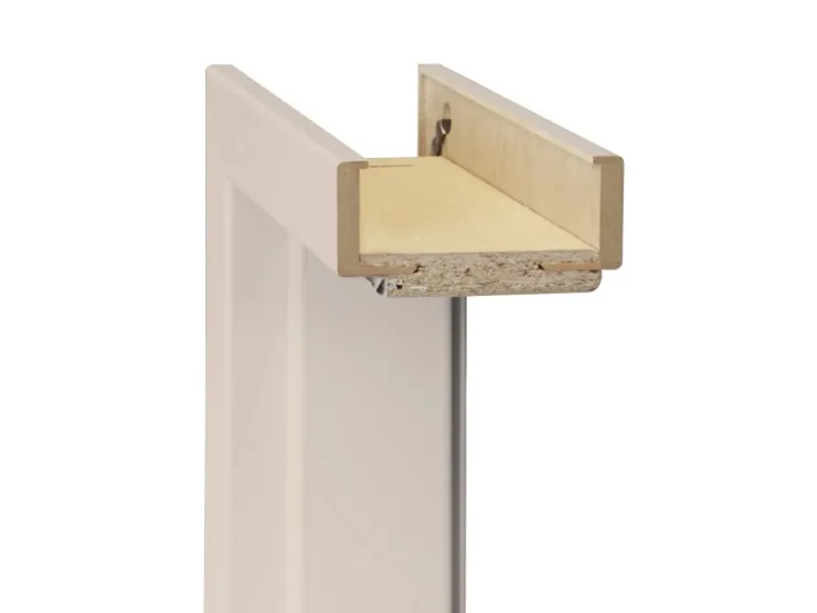 Türdichtungen*Classen Türzarge CPL/PP Uni Kaschmir 22 x 61 x 198,5 cm Li