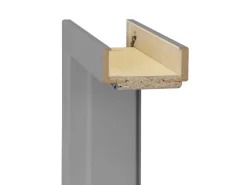 Türdichtungen*Classen Türzarge CPL/PP Uni Gray 36 x 98,5 x 198,5 cm Li