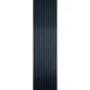Akustikpaneele^Colortree Akustikpaneele Wandpaneele Schwarz Metall Wasserdicht Akustik Dämmend 4 Stück Ungefähr 260x16,5cm