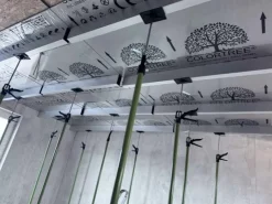 Akustikpaneele^Colortree Akustikpaneele Wandpaneele Schwarz Metall Wasserdicht Akustik Dämmend 4 Stück Ungefähr 260x16,5cm