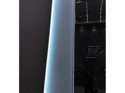 Akustikpaneele^Colortree Akustikpaneele Wandpaneele Schwarz Metall Wasserdicht Akustik Dämmend 4 Stück Ungefähr 260x16,5cm