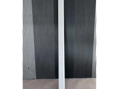 Akustikpaneele^Colortree Akustikpaneele Wandpaneele Schwarz Metall Wasserdicht Akustik Dämmend 4 Stück Ungefähr 260x16,5cm