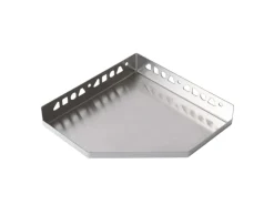 Abläufe*Dalsys Duschablage Befliesbar 200mm x 200mm Edelstahl Silber