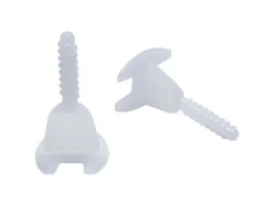 Wandfliesen*Dalsys Fliesen Nivelliersystem 1mm 300x Gewindelaschen für Ebenmäßige Fugen Transparent