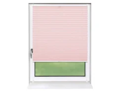 Deco-Raum Terrassentüren^Plissee Basic ohne Bohren 100x150cm Blickdicht Klemmfix Rosa