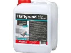 Ausgleichsmassen*decotric Haftgrund für Putz und Estrich 2,5 l