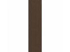 Akustikpaneele^Denpanels Akustikpaneel Acu-Line Walnuss auf Melamin Filz 260 cm