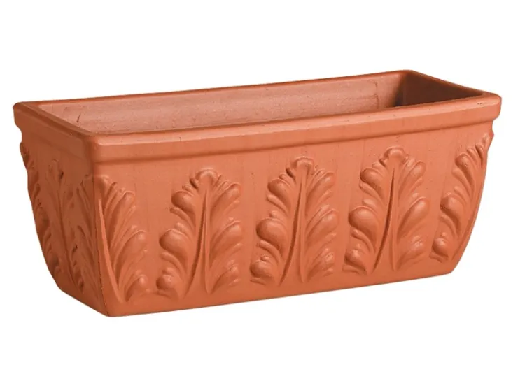 Drainage*Deroma Pflanzkasten Roma 52 cm Rot