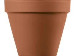 Abläufe*Deroma Pflanztopf Standard Ø 9 cm x 8 cm Terrakotta Cotto