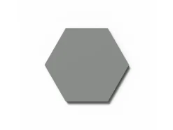 Denpanels Akustikpaneele|Wandfliesen^Designpaneel Hexagon Lino Ash Clear MDF Schwarz 25 cm x 25 cm 3 Stück
