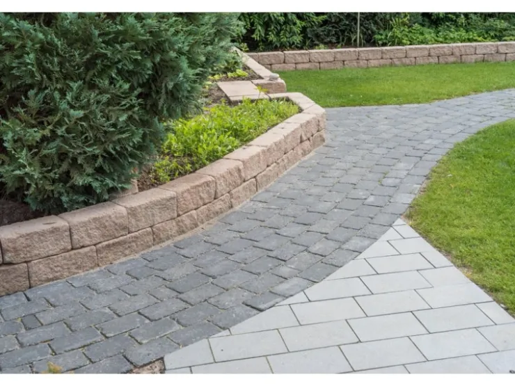 Diephaus Steine^Pflasterstein Collo 14 x 14 x 7 cm Basalt