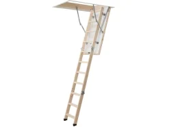 Dolle Innentreppen^Bodentreppe Kompakt Set 120x60 cm wärmegedämmt U-Wert 1,16 Höhe bis 285 cm