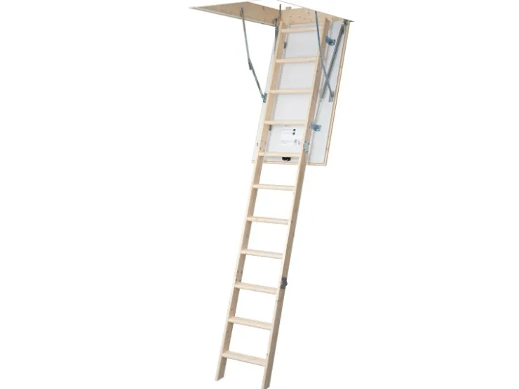 Dolle Innentreppen^Bodentreppe Pur Set 112x60 cm wärmegedämmt U-Wert 1,6 Höhe bis 260 cm