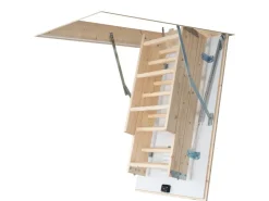 Dolle Innentreppen^Bodentreppe Pur Set 112x60 cm wärmegedämmt U-Wert 1,6 Höhe bis 260 cm