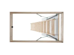 Dolle Innentreppen^Bodentreppe Pur Set 112x60 cm wärmegedämmt U-Wert 1,6 Höhe bis 260 cm