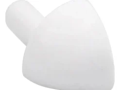 Arcansas Fliesenzubehör^Ecke Viertelkreis-Abschlussprofil PVC glänzend Weiß 8 mm (4 Stk.) Weiß Glänzend