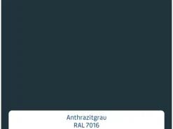 EcoStar Haustüren^Haustür Isopro IP 020S 110 cm x 210 cm DIN R Anthrazitgrau