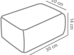 Steine*EHL Mauerstein Verona Antik 30 cm x 20 cm x 14 cm Muschelkalk