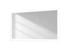 Badlüfter^Emke LED Badspiegel 100 x 60 cm Wandspiegel Badezimmerspiegel mit Beschlagfrei Kippschalter KaltweißWarmweiß