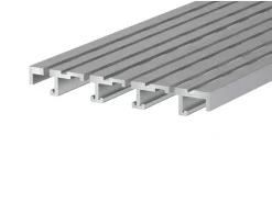 Abläufe|Entwässerungsrinnen^Entwässerungsrinne Pro 150 mm x 20 mm x 2.000 mm Eloxiert