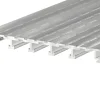 Entwässerungsrinnen* Entwässerungsrinne-Proside aus Aluminium 200 mm x 20 mm x 2000 mm Eloxiert