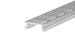 Entwässerungsrinnen^Entwässerungsrinne-Proside aus Aluminium 60 mm x 20 mm x 2000 mm Eloxiert