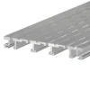 Entwässerungsrinnen^Entwässerungsrinne-Proside aus Aluminium 150 mm x 20 mm x 2000 mm Eloxiert