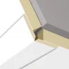 Akustikpaneele|Zubehör Für Paneele^Faltleiste Weiß 22 mm x 22 mm Länge 2600 mm