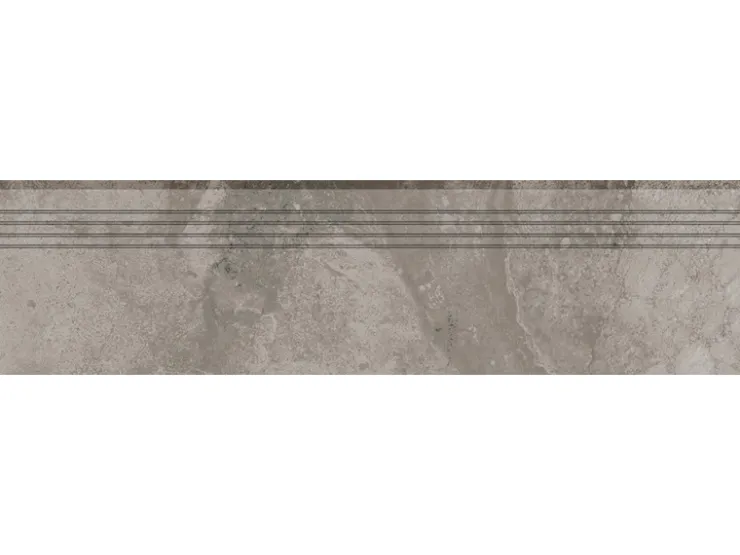 Wandfliesen|Bodenfliesen^Feinsteinzeug Trittstufe Massa Glasiert Matt Rektifiziert 30 x 120 cm Anthrazit