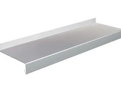 Fensterbänke^Fensterbank Aluminium 15 cm x 125 cm Silber