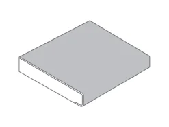 Fensterbänke^Fensterbank Inform 410 cm x 30 cm Taubengrau (AO411 CR) FSC®