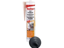 Fischer Fliesenzubehör^Bausilicon DBSA 310 ml Schiefergrau